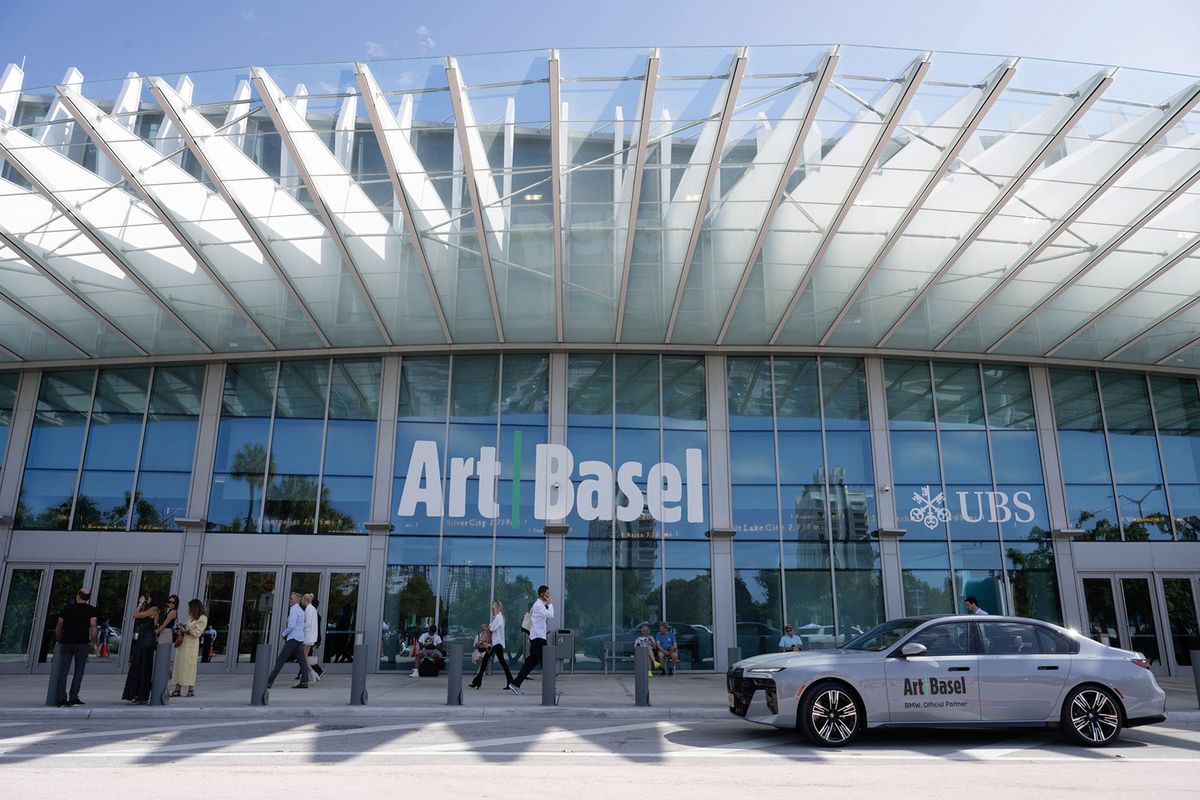 This year Art Basel Miami Beach features an updated floor layout, designed to improve visitor flow © Art Basel