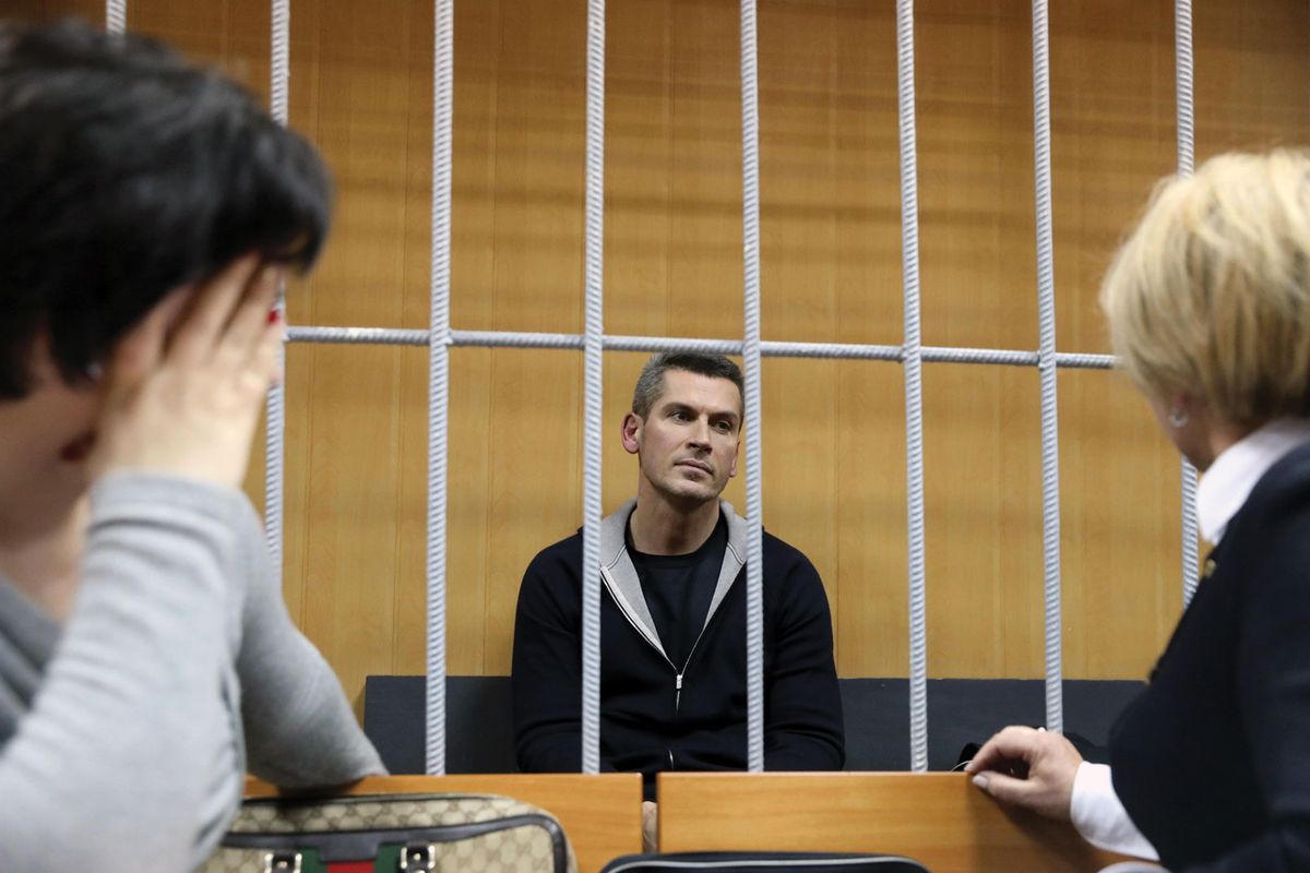Ziyavudin Magomedov, charged with embezzlement, has been told that he must stay in prison until his trial Mikhail Pochuyev, ITAR-TASS News Agency/Alamy Live News