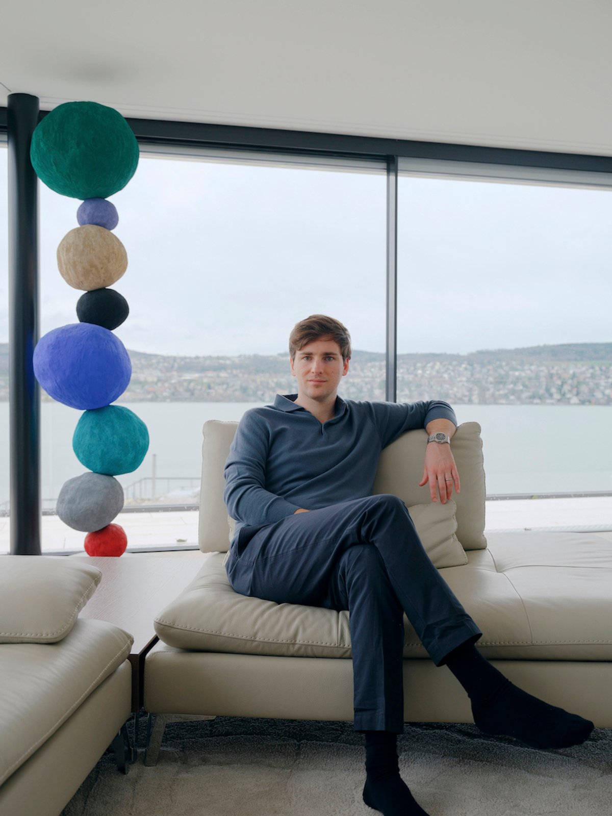 Tobias van Gills first started off collecting synthesisers Courtesy of Tobias Van Gils