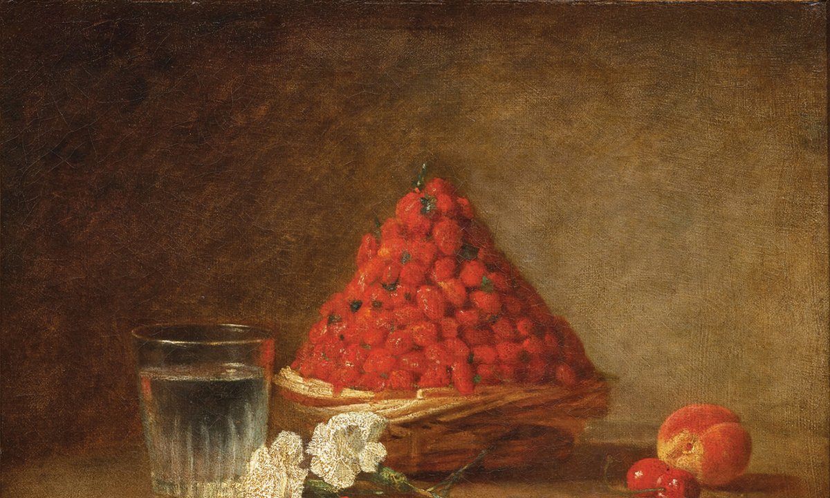Louvre acquires Jean-Siméon Chardin’s Basket of Wild Strawberries after fundraising campaign Louvre acquires Jean-Siméon Chardin’s Basket of Wild Strawberries after fundraising campaign