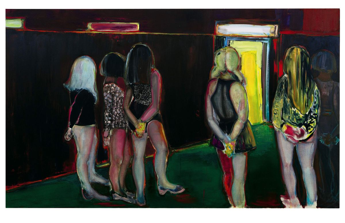 Marlene Dumas's The Visitor (1995) sold for $6.3m in 2008 Courtesy of Sotheby's