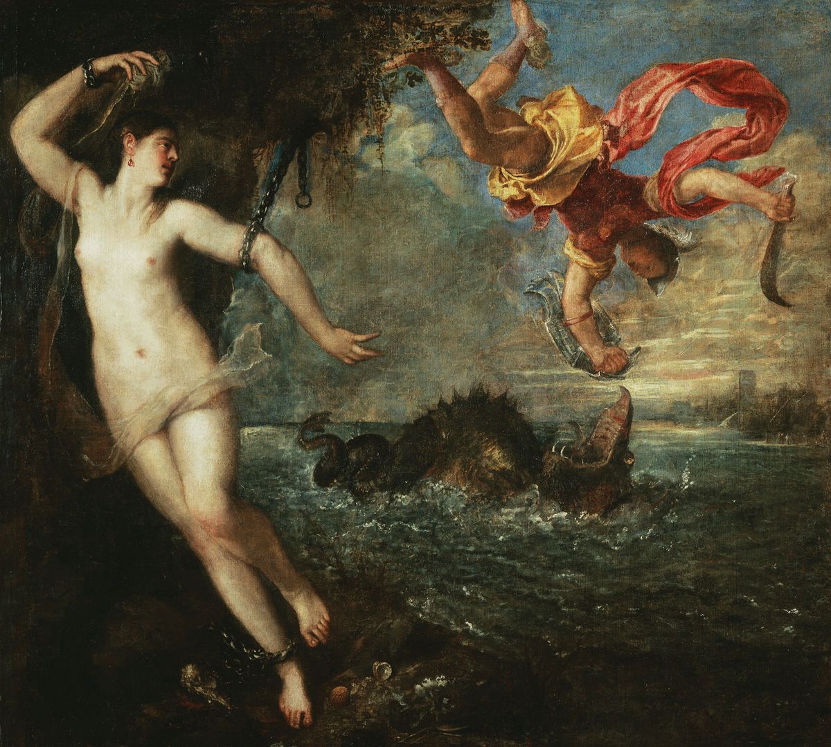Titian's  Perseus and Andromeda (around 1554-56) will be back on show at the National Gallery in London © The Wallace Collection, London / Photo: The National Gallery, London
