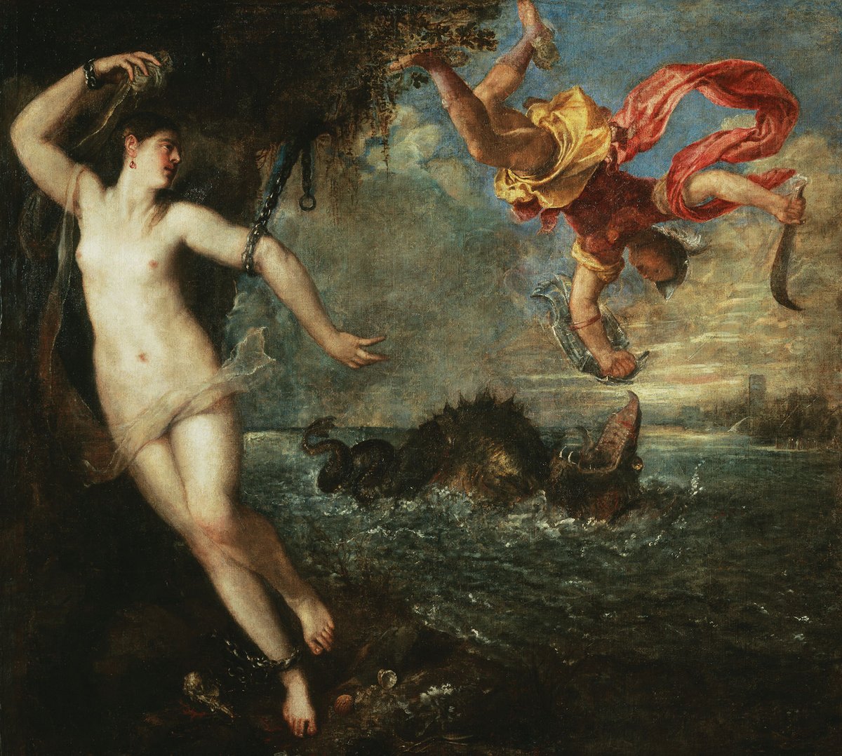 Titian's Perseus and Andromeda (around 1554-56) will be back on show at the National Gallery in London © The Wallace Collection, London / Photo: The National Gallery, London