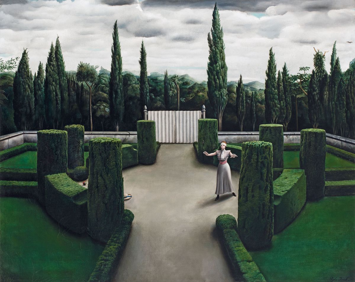 Pyke Koch, Florentijnse tuin (Florentine Garden, 1938) Image courtesy of Sotheby's