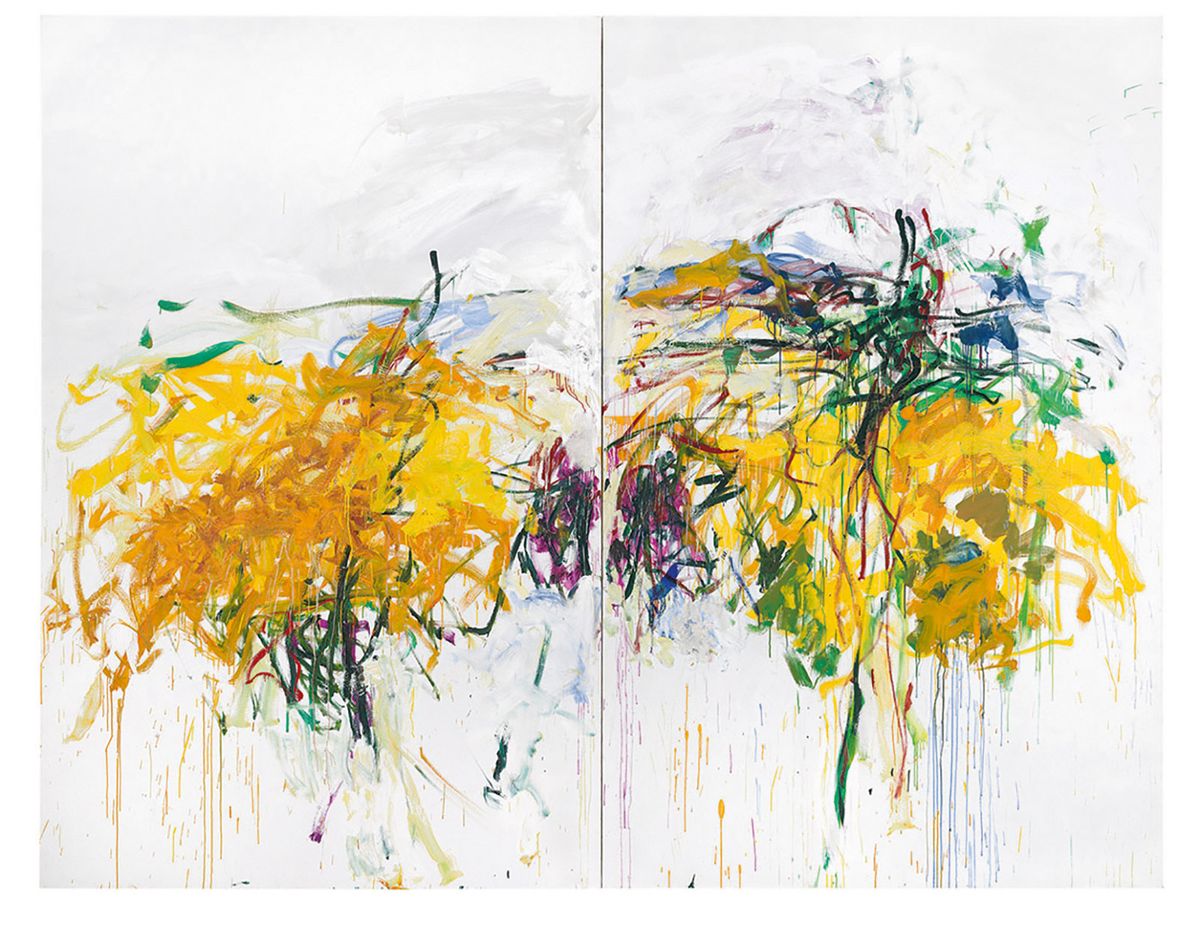 The survey will include Joan Mitchell’s Untitled (1992), from the Komal Shah and Gaurav Garg collection Mitchell: © Estate of Joan Mitchell, courtesy of Cheim & Read, New York