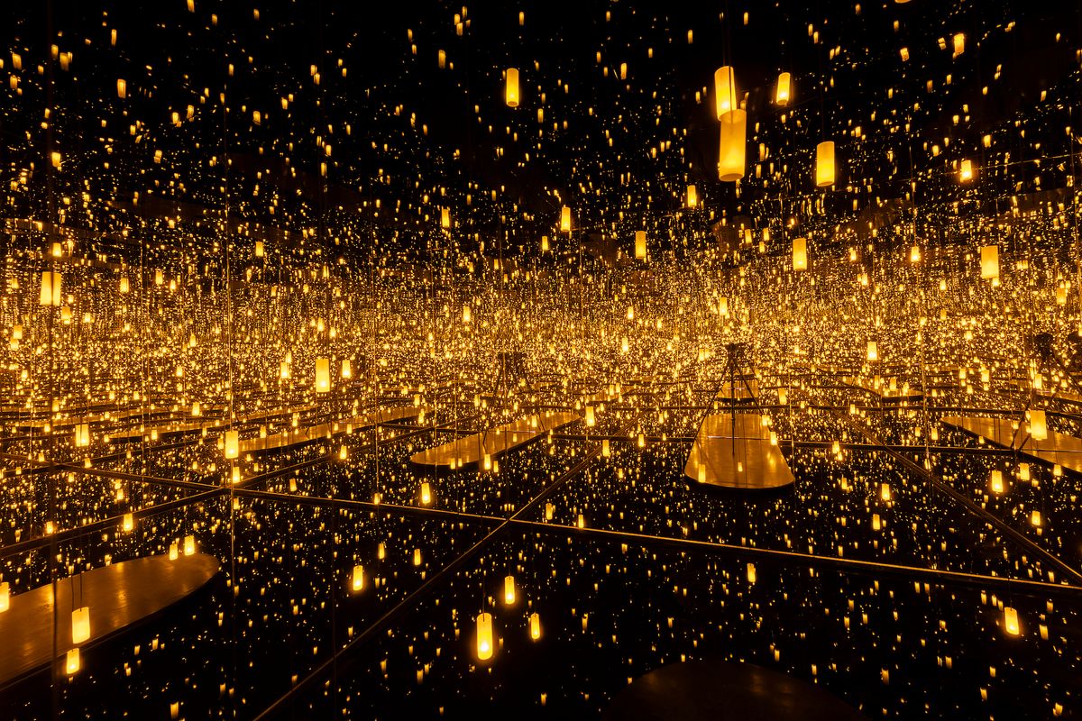 Yayoi Kusama, Aftermath of Obliteration of Eternity (2009) Daniel Mansur. Courtesy Inhotim Institute