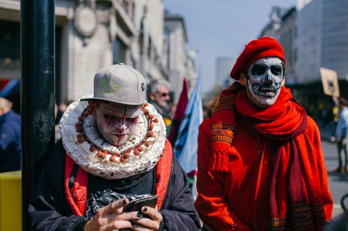 Extinction Rebellion activists have brought London to a standstill in recent days © Mikhail Mendelevitch