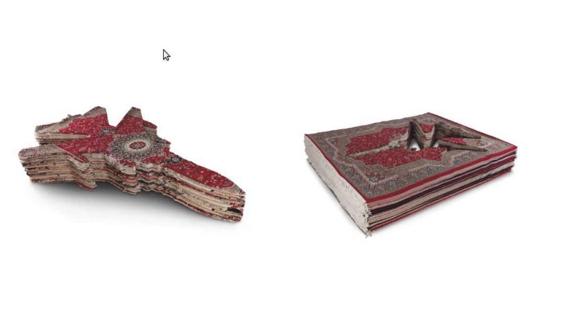 Farhad Moshiri, Flying Carpet (2007) Mohammed Afkhami Foundation
