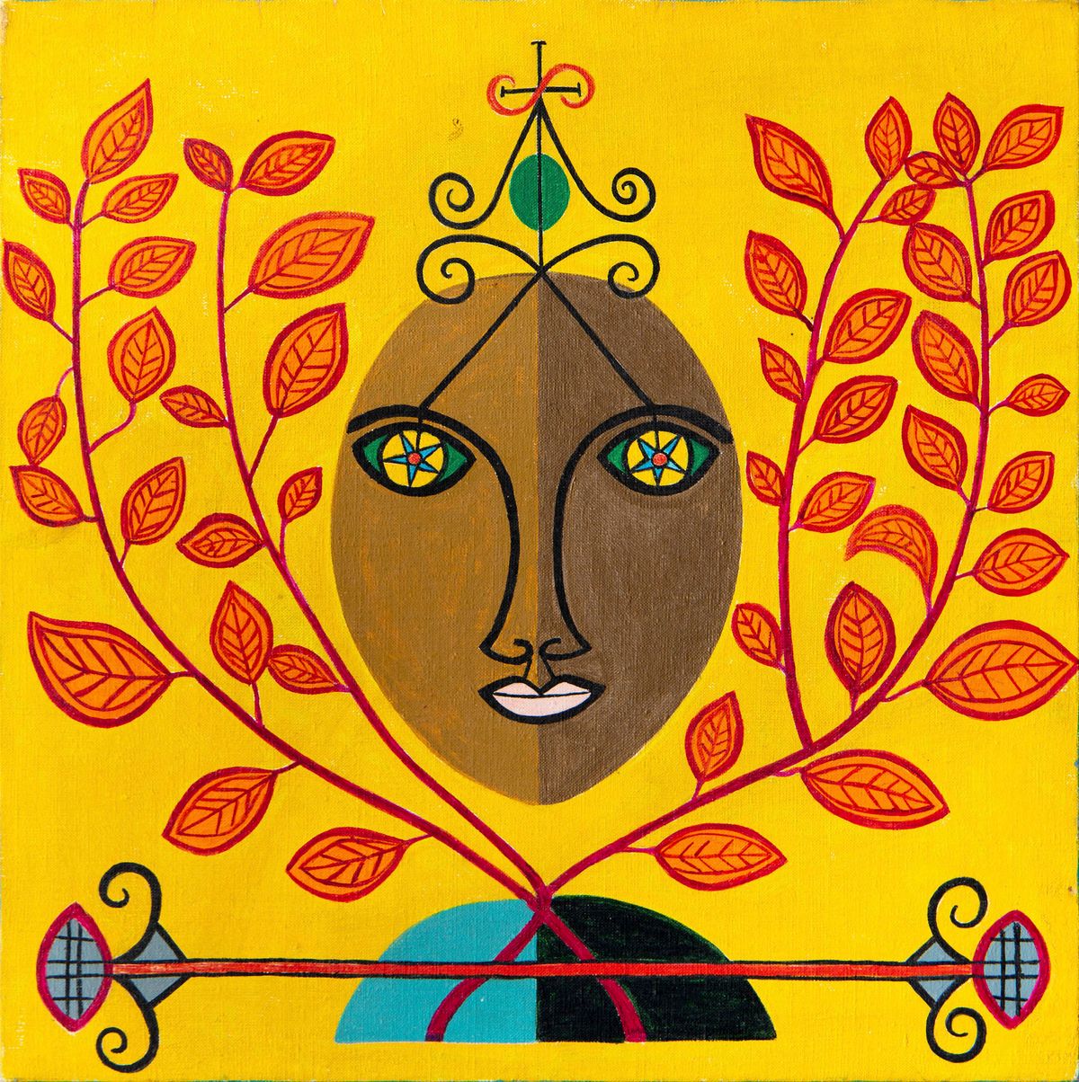 Abdias Nascimento, Cafezal (undated) Courtesy Black Art Museum Collection - IPEAFRO