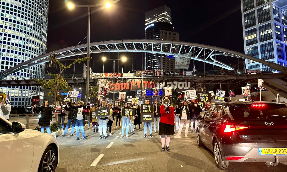 For many in Israel’s art community, protests have replaced practice