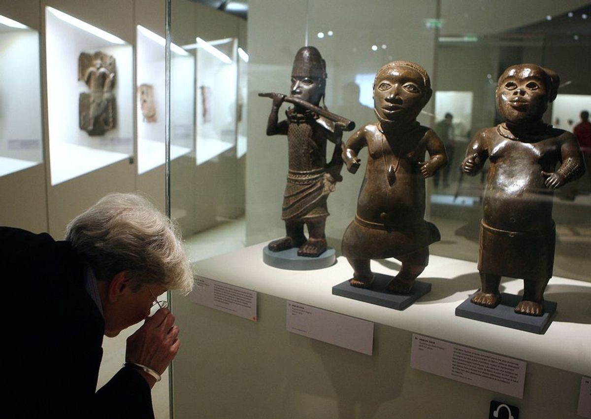 African collections in French museums will be subject to close scrutiny after the release of a new report OLIVIER LABAN-MATTEI/AFP/Getty Images)