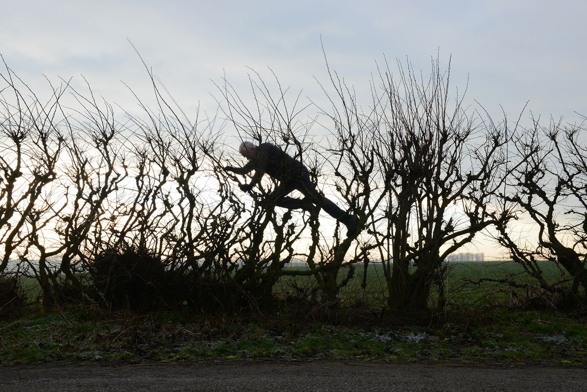 Andy Goldsworthy in Leaning into the Wind, a Magnolia Pictures release Photo courtesy of Magnolia Pictures © Thomas Riedelsheime, all rights reserved