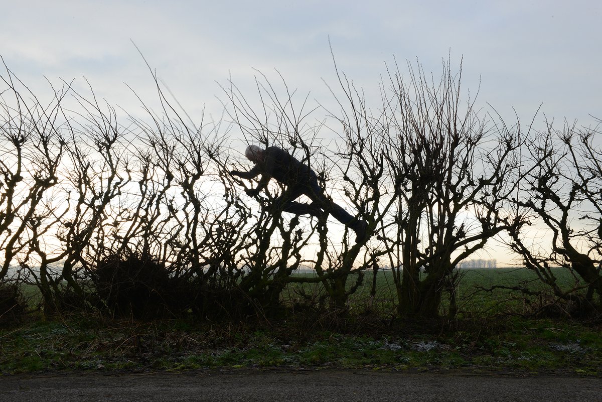 Andy Goldsworthy in Leaning into the Wind, a Magnolia Pictures release Photo courtesy of Magnolia Pictures © Thomas Riedelsheime, all rights reserved