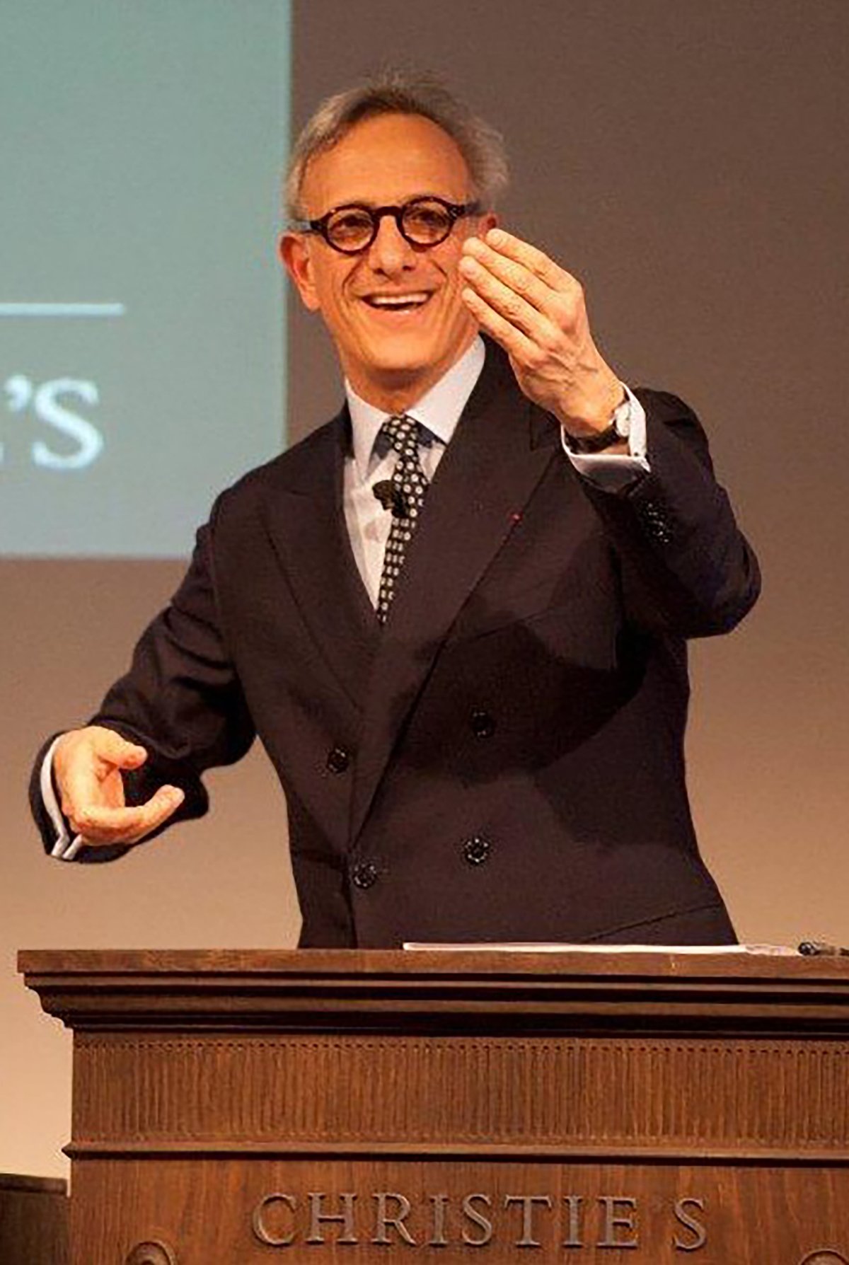 The president of Christie's France, François de Ricqlès, is stepping down to set up his own advisory business © Christie's