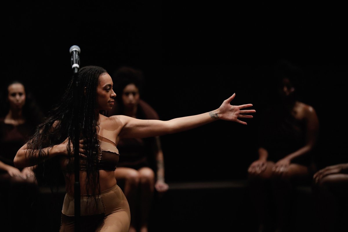 Solange Knowles at the Arsenale in Venice during In Past Pupils and Smiles (2019) Photo by Jacopo Salvi, courtesy the artist
