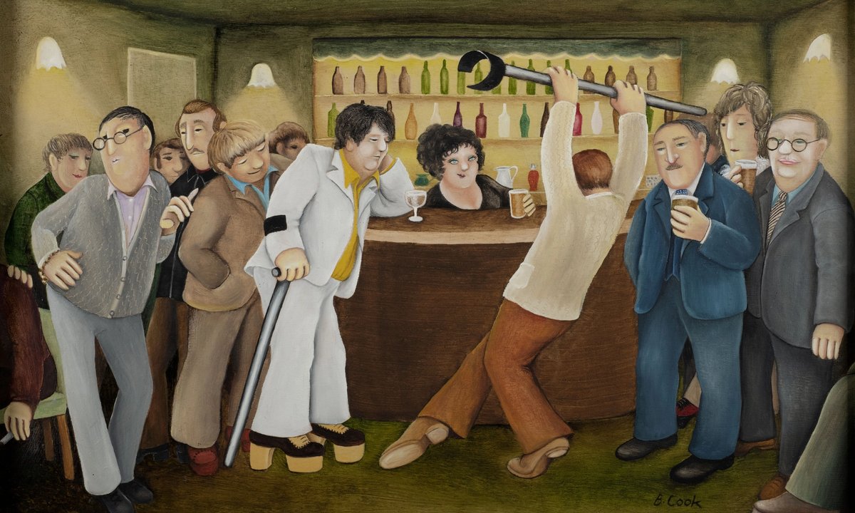 'Rubens with jokes': UK exhibitions place Beryl Cook in the art historical canon