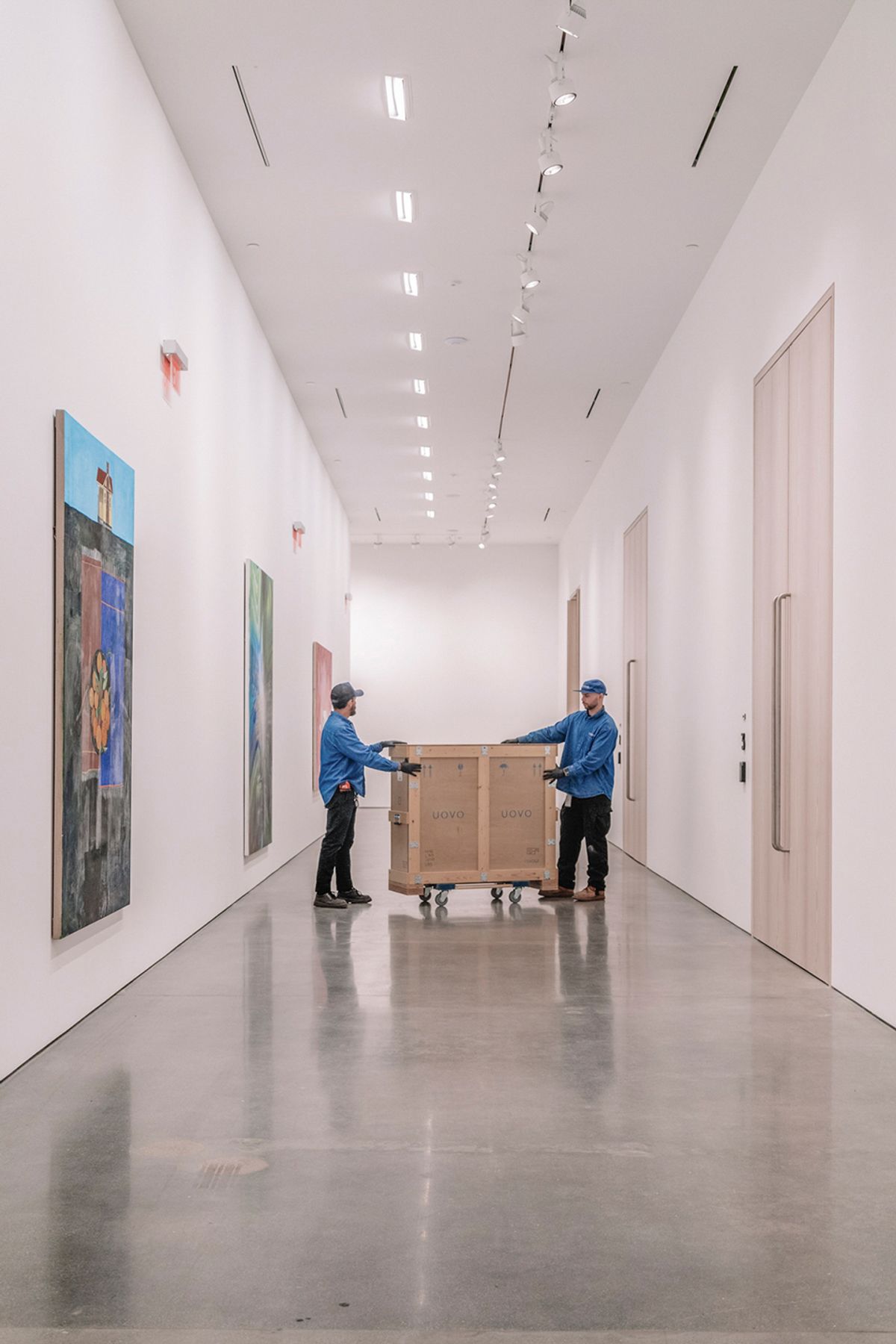 Specialist storage firm Uovo’s high-tech facilities in Los Angeles have kept art safe Courtesy of Uovo