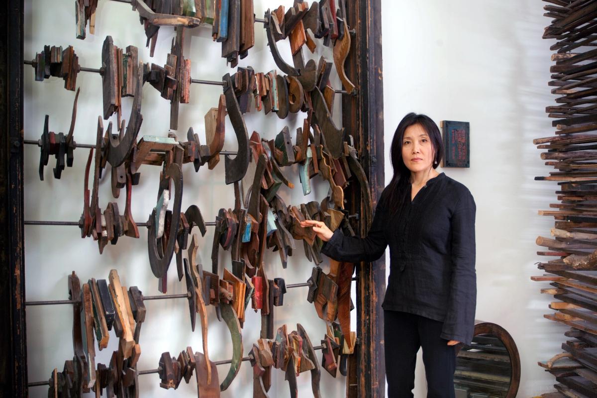Sook Jin Jo's show at Nam-Seoul Museum of Art features more than 100 works and archival materials across four decades Photo: Lorenzo Fariello