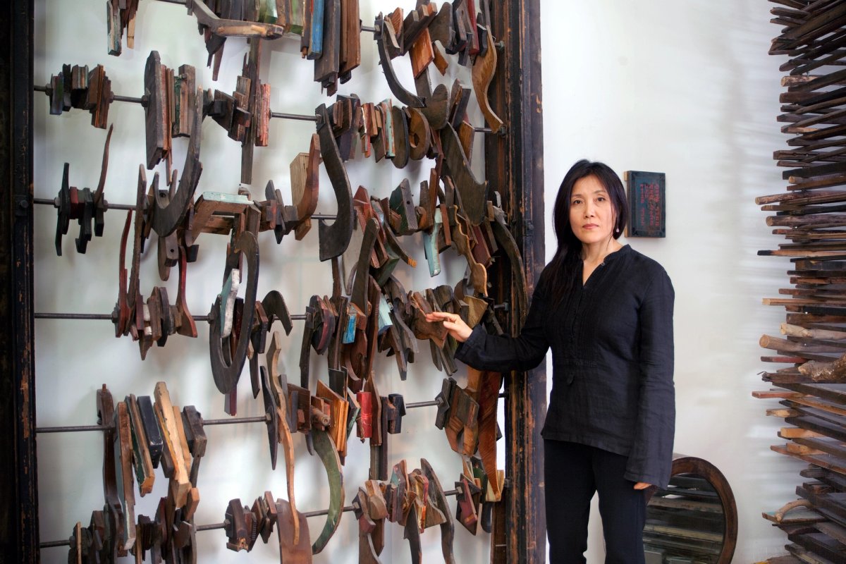 Sook Jin Jo's show at Nam-Seoul Museum of Art features more than 100 works and archival materials across four decades Photo: Lorenzo Fariello