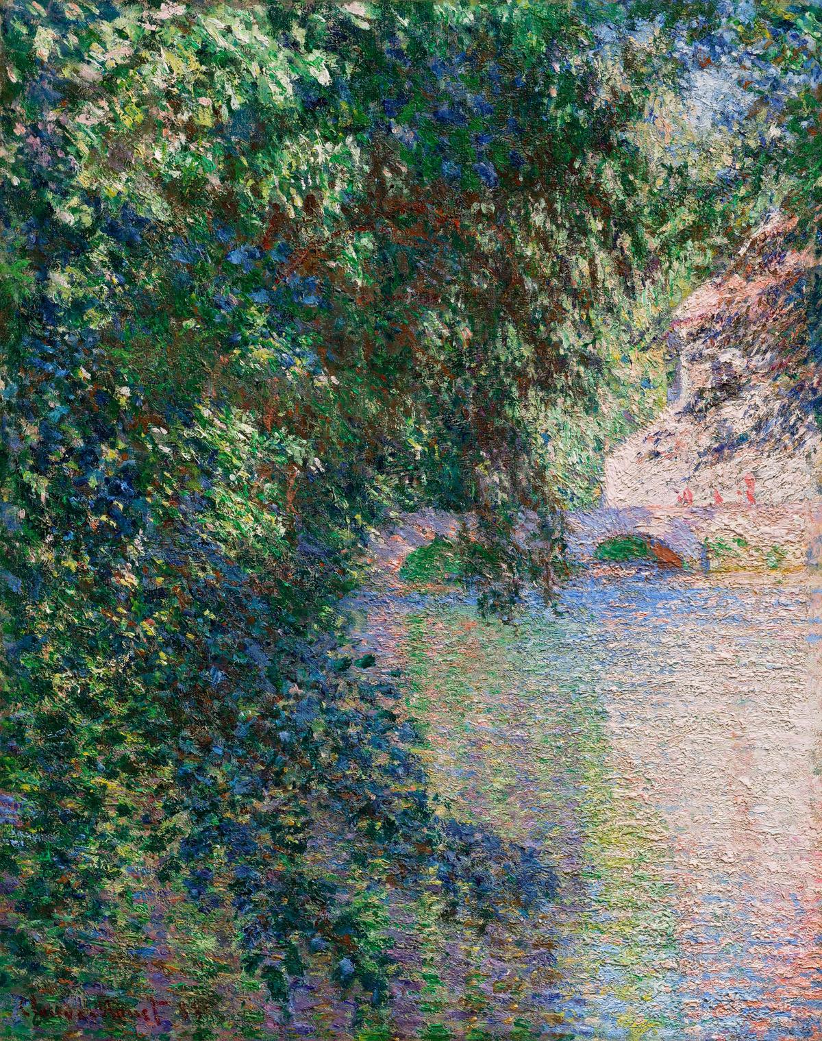 Moulin de Limetz (1888) by Claude Monet Courtesy Christie's