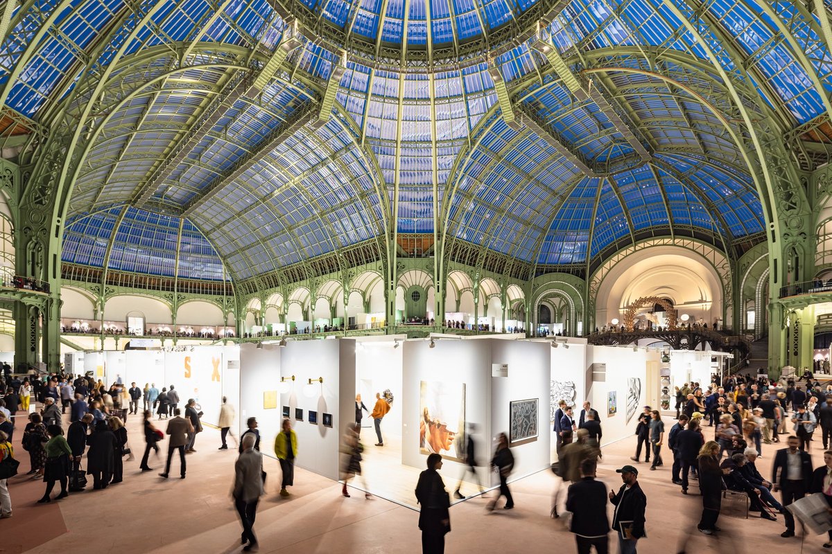 Art Basel Paris 2024 at the Grand Palais Courtesy of Art Basel
