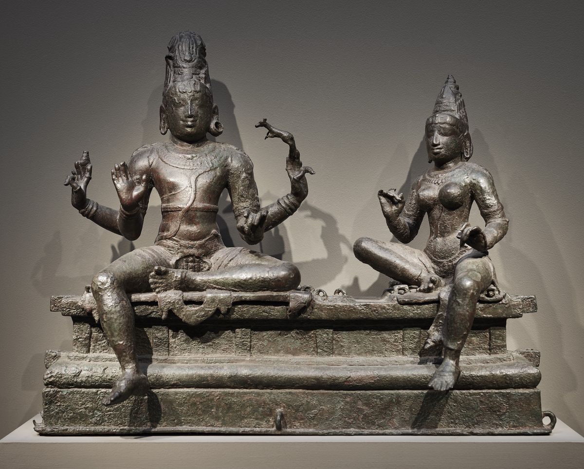 Somaskanda, Chola period, 12th century, Tamil Nadu state, India National Museum of Asian Art, Smithsonian Institution, Arthur M. Sackler Collection, Gift of Arthur M. Sackler