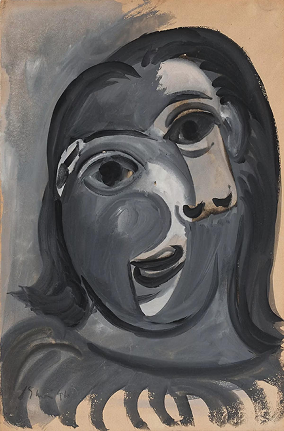 The prize, Pablo Picasso’s Tête de Femme, is said to be worth €1m
© Succession Picasso, Paris 2025