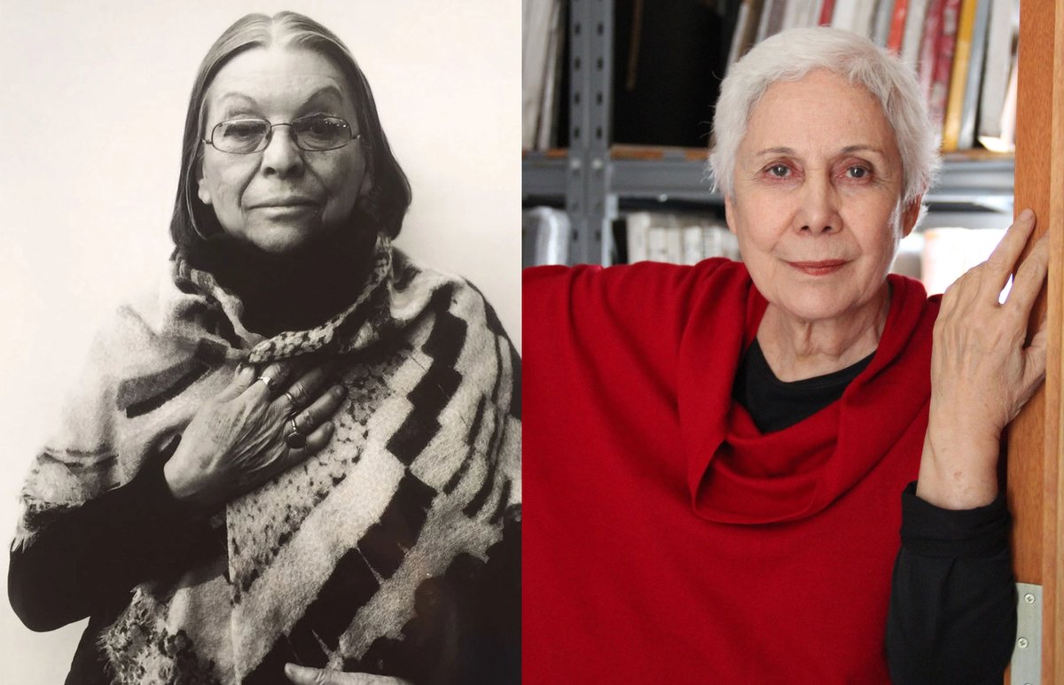 Nil Yalter and Anna Maria Maiolino Photos: Oliver Abraham and Livia Gonzaga