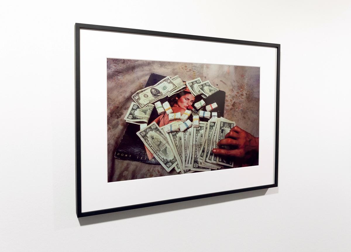 Show me the money: several works at Art Basel depict money, including Joseph Rodriguez’s Sunrise, Spanish Harlem, NY 1987 Photo: David Owens