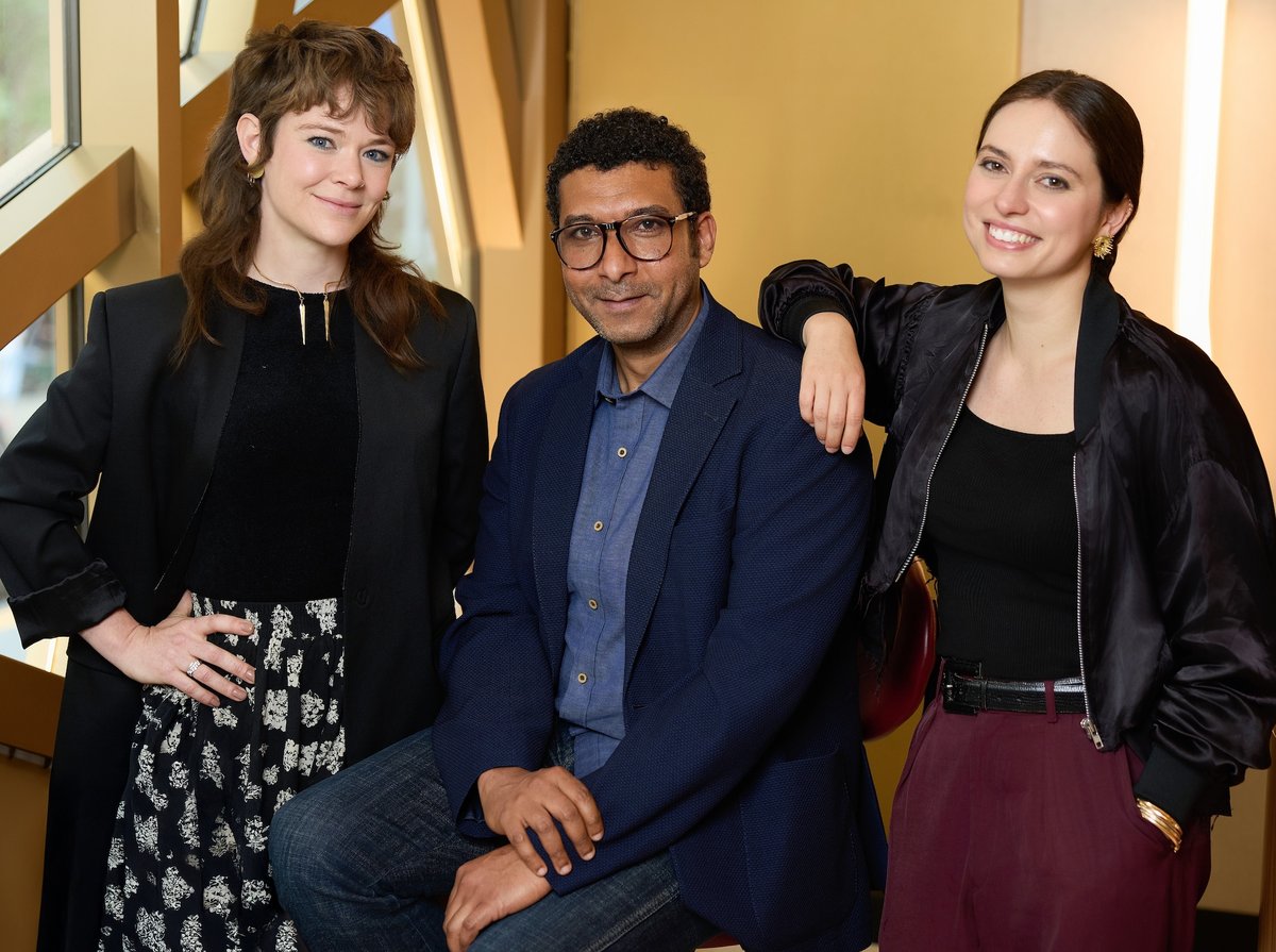 The inaugural cohort of the Metropolitan Museum of Art and Vacheron Constantin's Artisan Residency, from left to right: Aspen Golann, Ibrahim Said and Joy Harvey Photo courtesy Vacheron Constantin