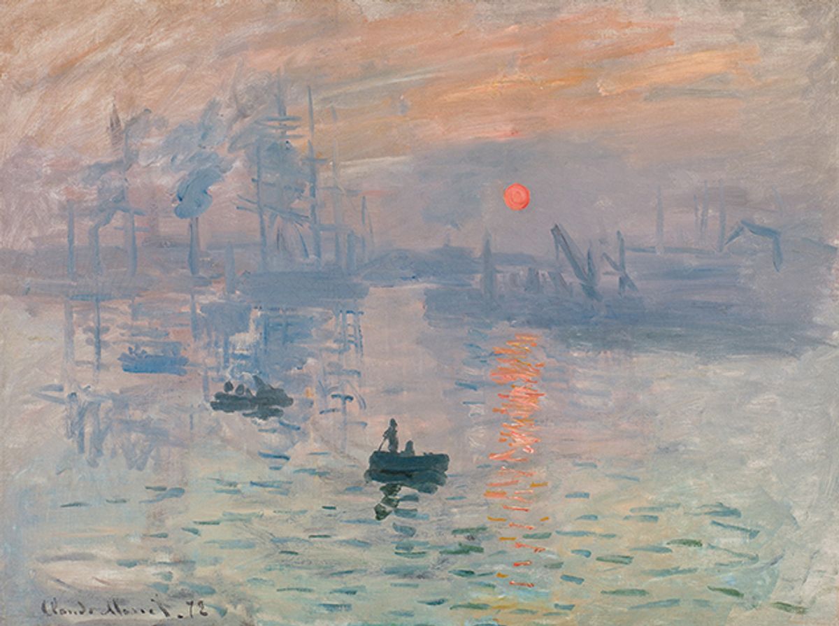 Claude Monet’s Impression, Sunrise (1872)
Photo: © Musée Marmottan Monet/Studio Christian Baraja SLB