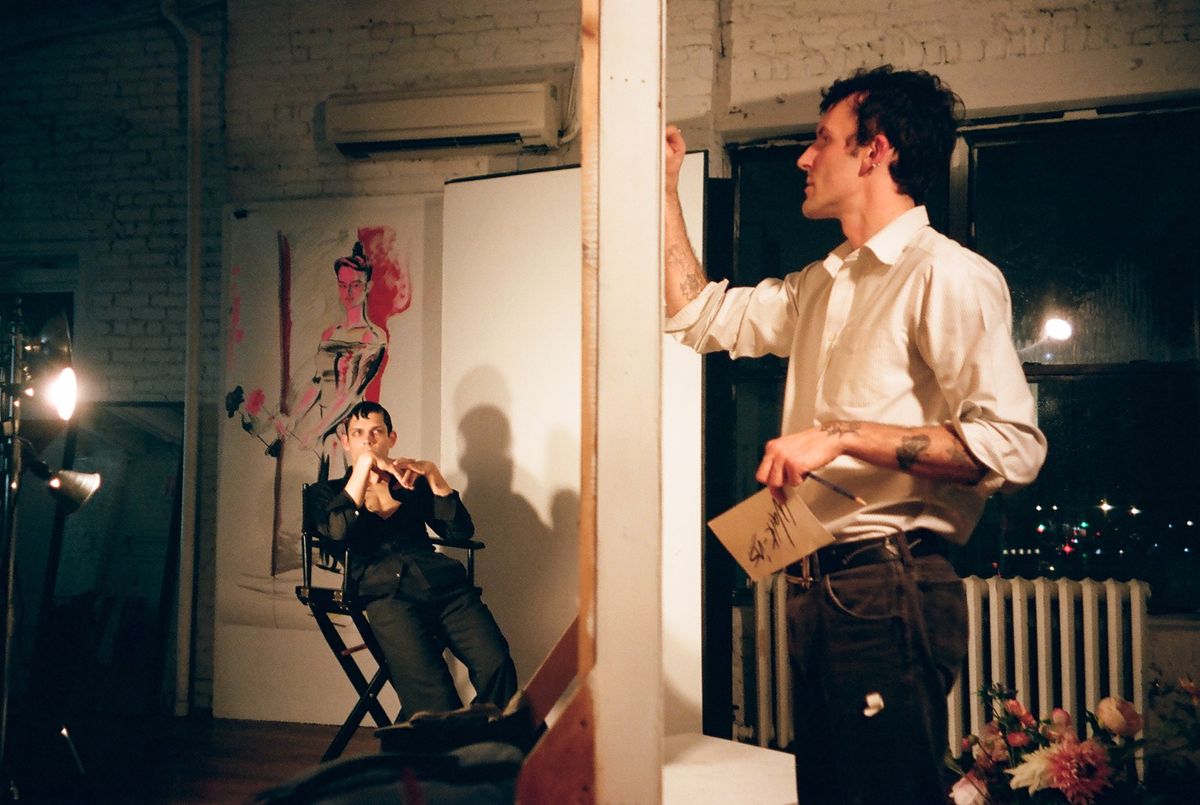 Drake Carr's Walk-ins residency, performance and exhibition at the New York Life Gallery Courtesy Artists Space