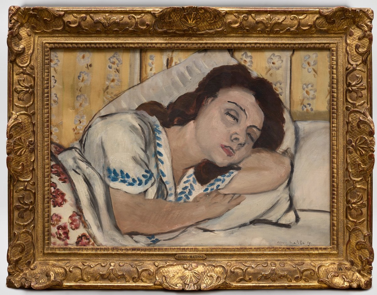 Henri Matisse's Marguerite endormie (1920) is one of the works that has been donated © Martin Parsekian