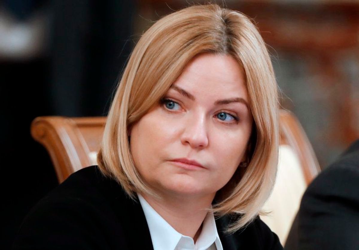 Russian Culture Minister Olga Lyubimova. Dmitry Astakhov/AP