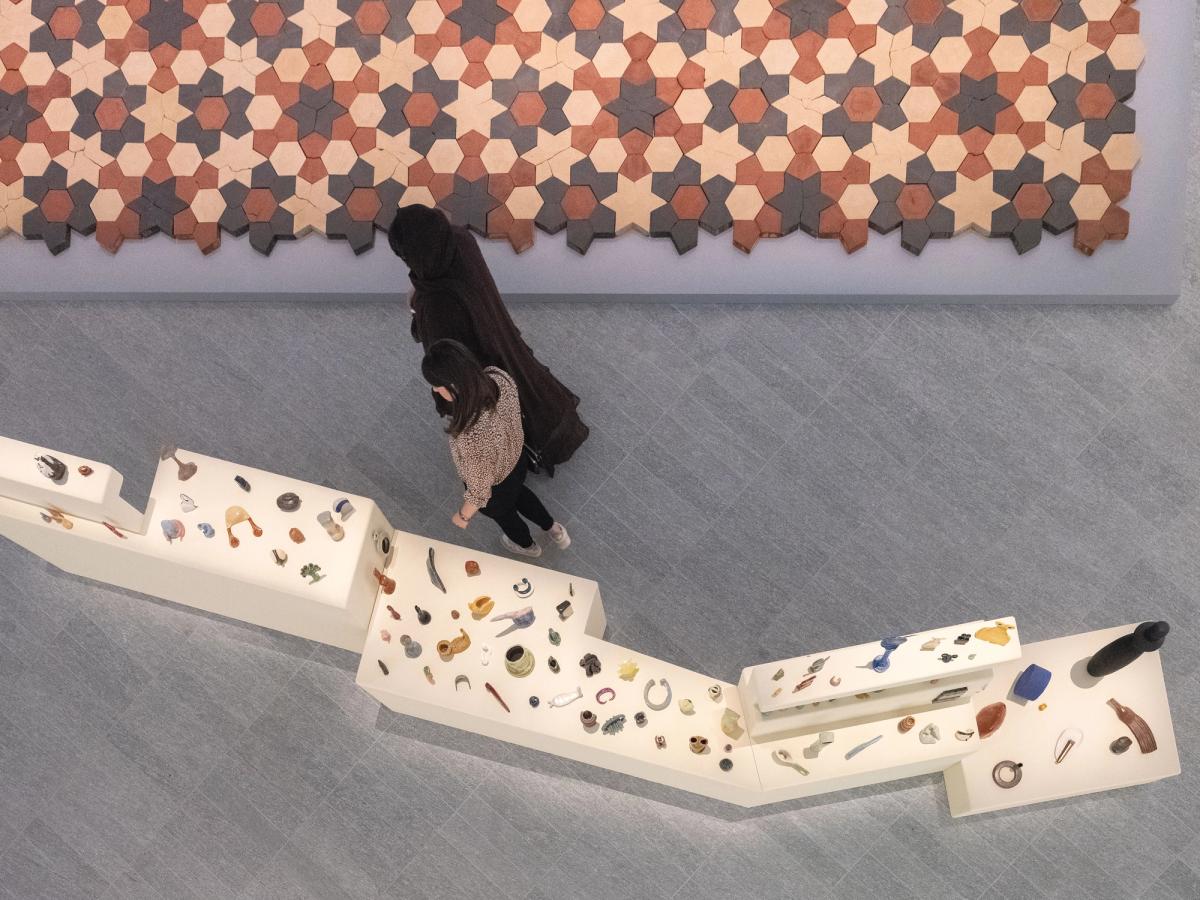 Works by the artists shortlisted for the Richard Mille Art Prize 2022 are exhibited in the Forum at the Louvre Abu Dhabi
Photo: Augustine Paredes – Seeing Things. Courtesy Department of Culture and Tourism, Abu Dhabi