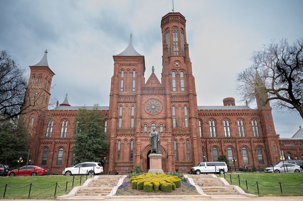 The Smithsonian Institution Building in Washington, DC, which houses the Smithsonian's administrative offices Photo by Mark Baylor, via Flickr