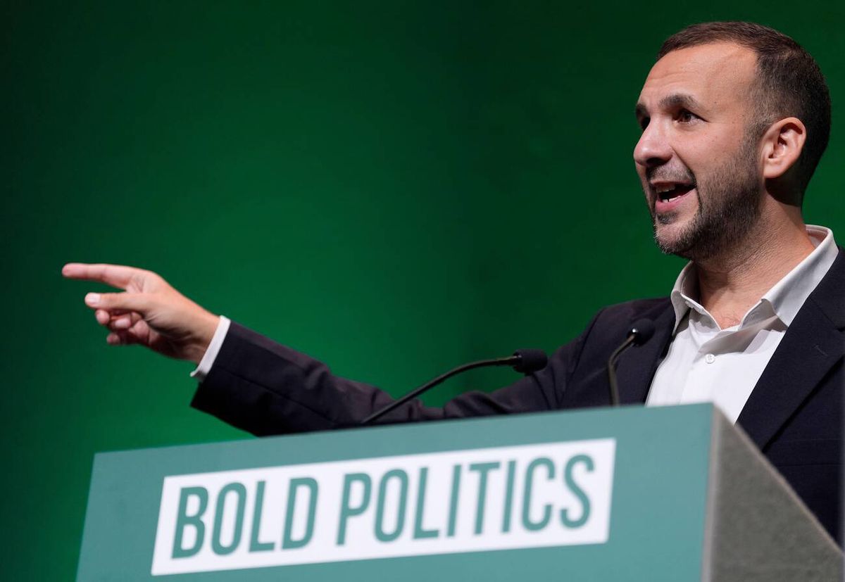 Zack Polanski, leader of the Green Party, whose 2024 election manifesto called for an extra £5bn for local government spending on arts and culture
PA Images/Alamy Stock Photo