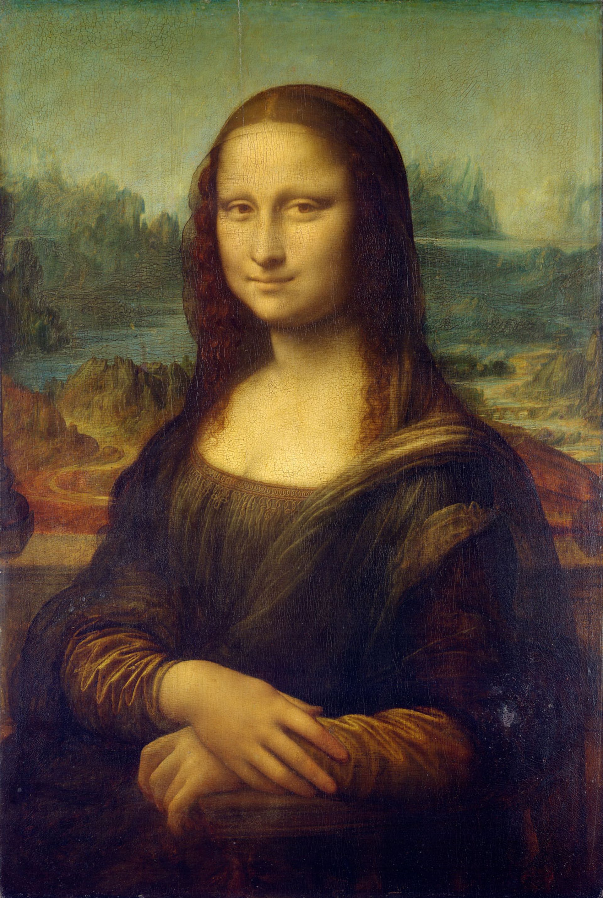 Leonardo da Vinci’s Mona Lisa (around 1503-19) 