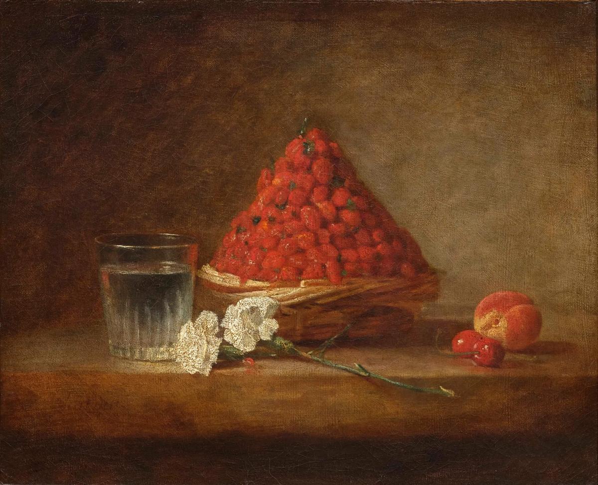 Basket of Wild Strawberries by Chardin was sold at Artcurial in March
Courtesy of Artcurial