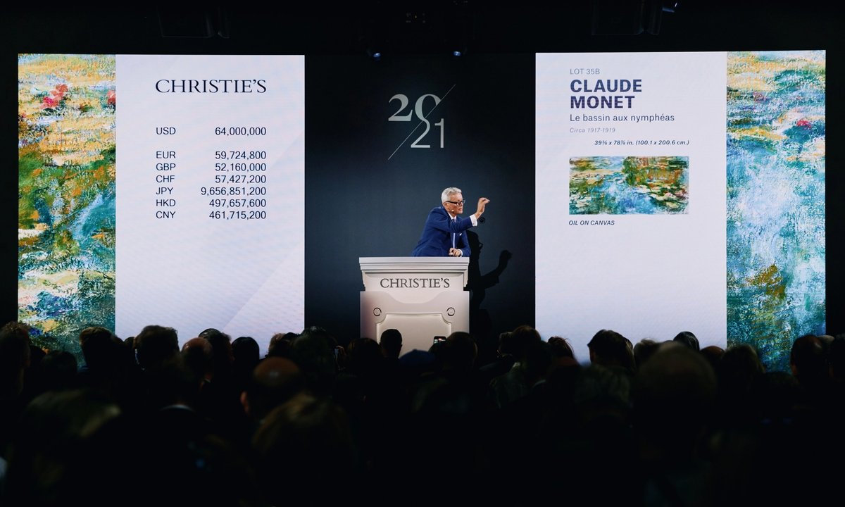 Christie’s twentieth century night sale in New York defies fears of a jittery market Christie’s twentieth century night sale in New York defies fears of a jittery market