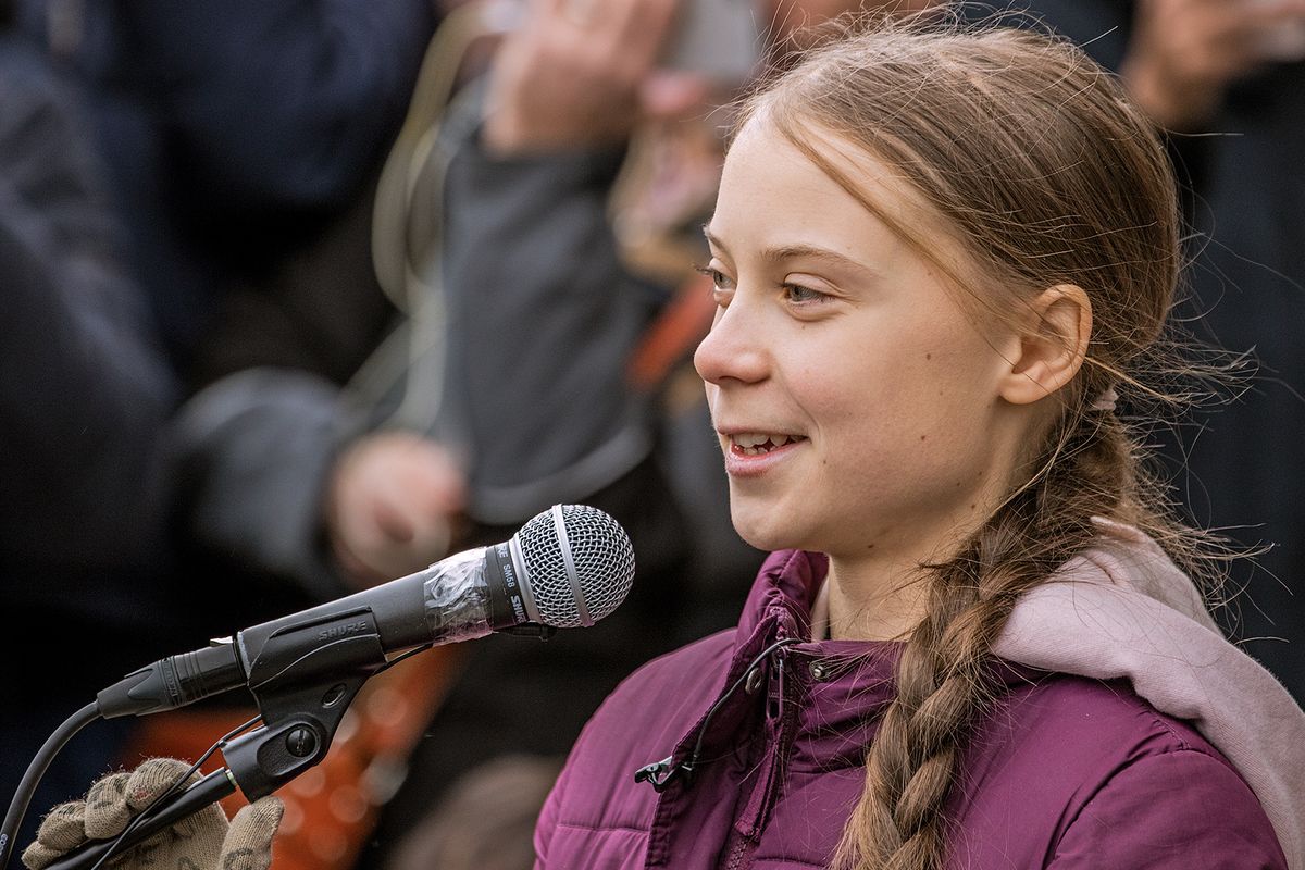Greta Thunberg tweeted last night that "The 'Science' Museum just killed irony (and their own reputation)" over gagging order from Shell Photo: Markus Schweizer
