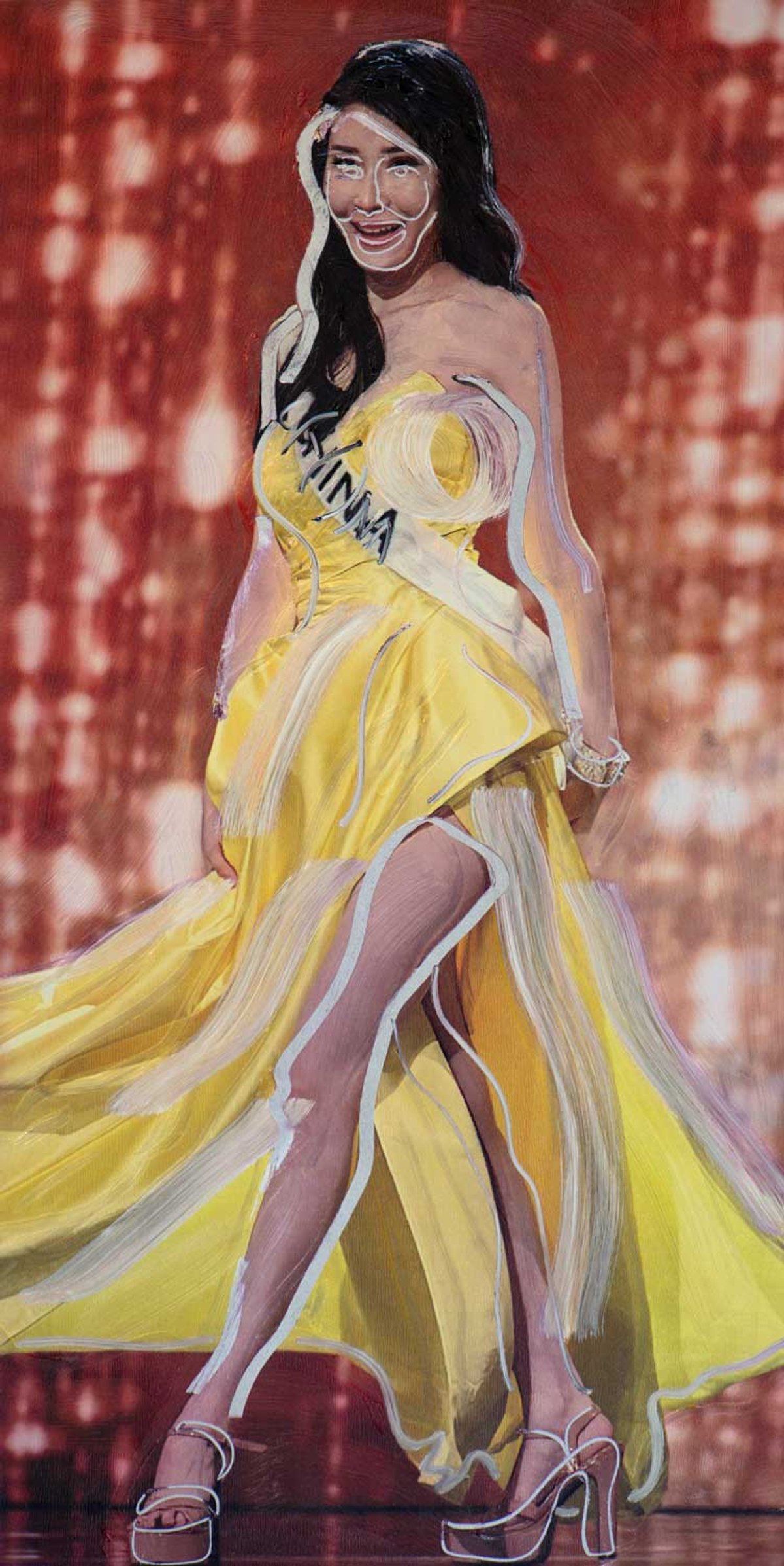 China (2025), from Andrew’s Facetune Portraits: Universal Beauty series
Courtesy the artist