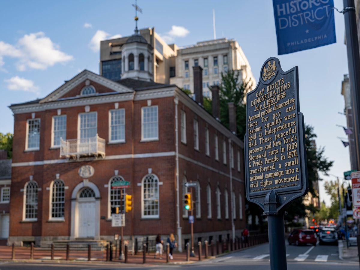 Independence Mall, Philadelphia Photo: Sahar Coston-Hardy, courtesy The Cultural Landscape Foundation