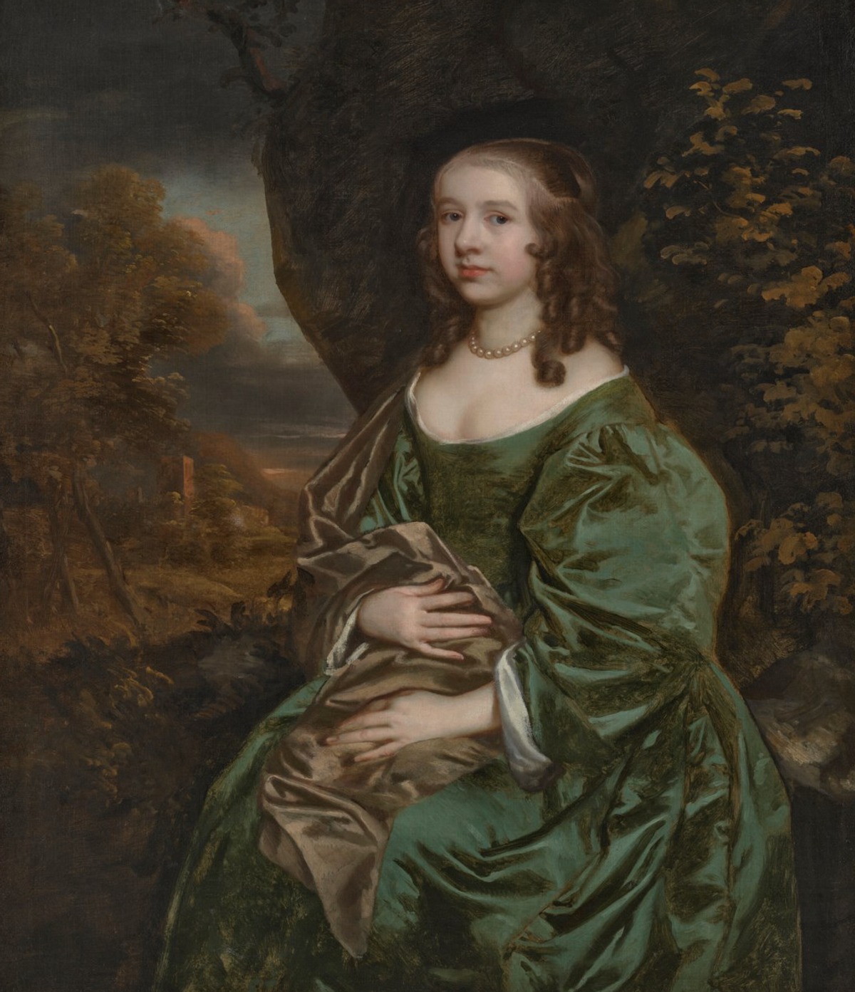 Portrait of Lady Sybil Wryley (around 1650) is one of three Lely portraits owned by James Stunt that came to auction this month
© Christie's