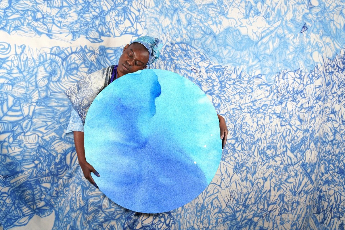 Sekai Machache's The Divine Sky (2020) Courtesy of the artist