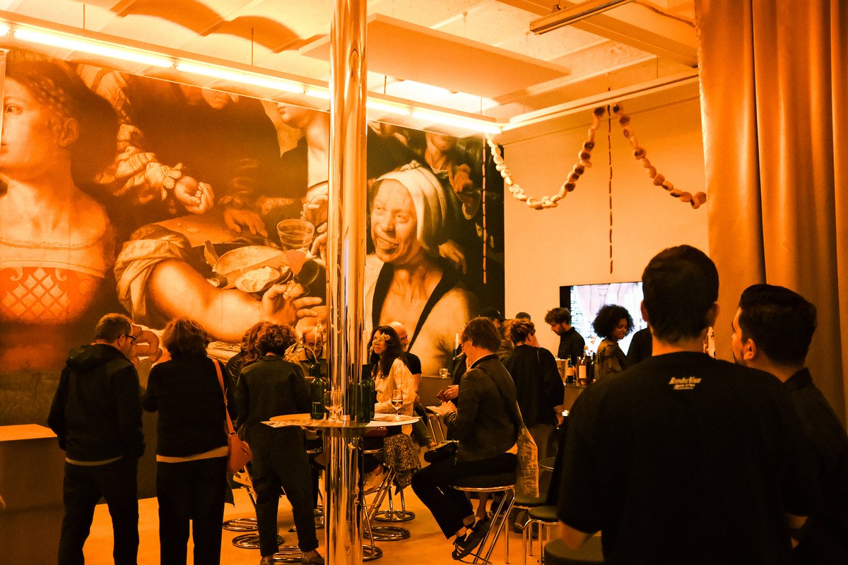 A Tip Inn, a fully functioning bar and performance venue by Zoe Williams, became the social hub for Brussels Art Week
Courtesy of Brussels Art Week