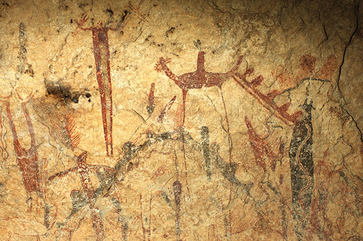 Archaeologists have completed initial documentation of more than 230 works that are between 1,500 and 4,200 years old Courtesy of Shumla Archaeological Research and Education Center