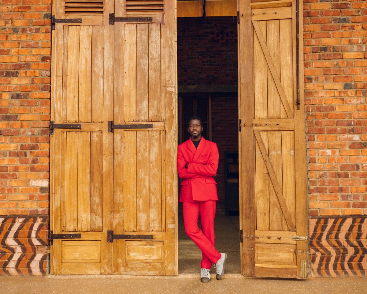 Ibrahim Mahama in 2022 Photo © Carlos Idun-Tawiah