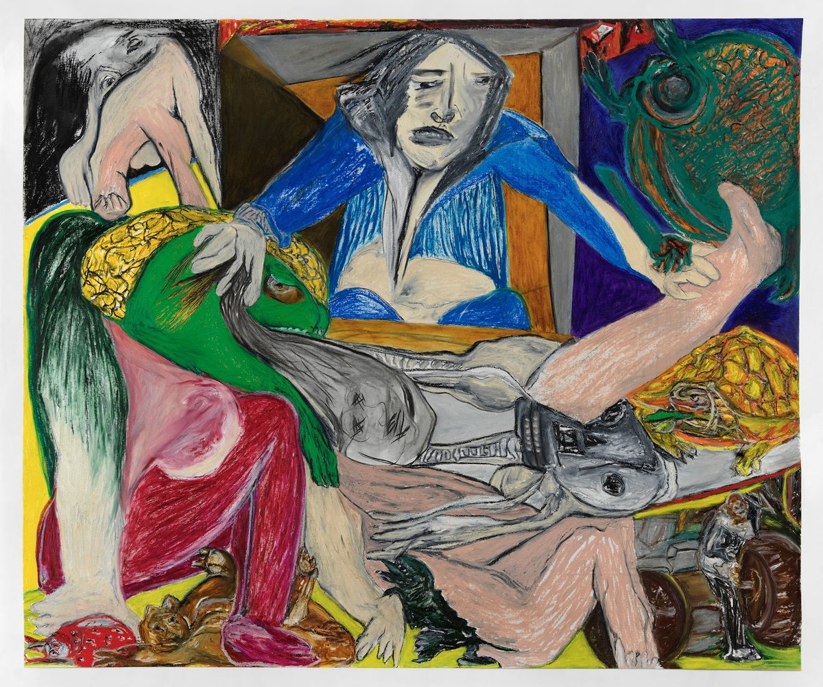 Jacqueline de Jong, Oscar Very Wilde (2023) Image: courtesy the artist and Pippy Houldsworth Gallery, London. Photo: Mark Blower