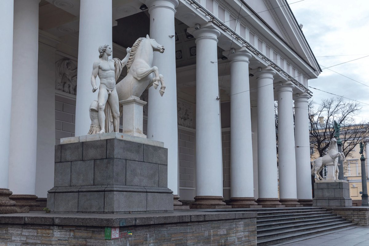 Causing controversy: the 1703 contemporary art fair, which runs until 19 June, is at Manege Central Exhibition Hall in St Peterburg. Photo: Irina Kolpachnikova